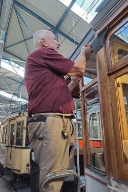 Spachtelarbeiten am 1103