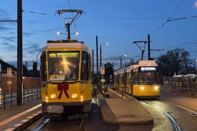Kleine Pause an der Endstelle S Schöneweide/Sterndamm