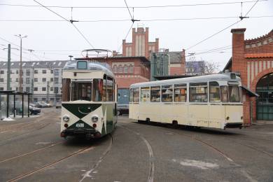 Rangierarbeiten für den Beiwagen 267123