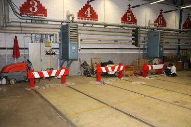 Prellböcke sehen wieder aus wie neu